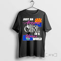 Officials Just An Arizona Girl In A Kansas World T-Shirts, Hoodie, Sweatshirt | InkRitualCo.com