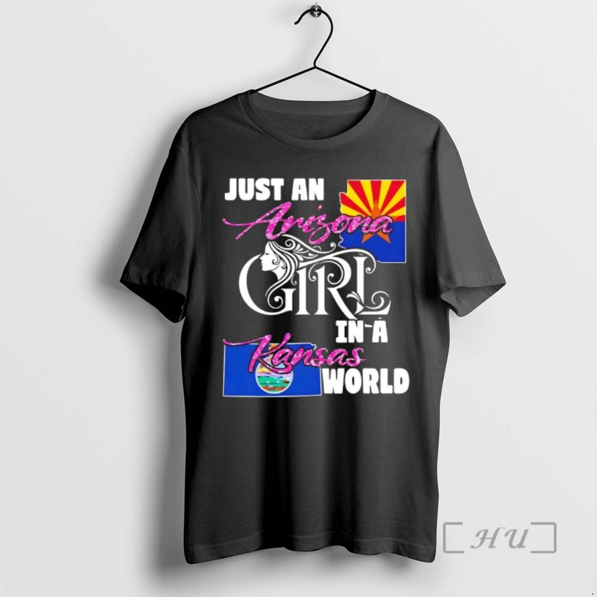Officials Just An Arizona Girl In A Kansas World T-Shirts, Hoodie, Sweatshirt | InkRitualCo.com