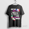 Officials Just An Iowa Girl In A California World T-Shirts, Hoodie, Sweatshirt | InkRitualCo.com