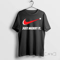 Officials Just Merry It Just Do It Merry Logo Christmas T-Shirts, Hoodie, Sweatshirt | InkRitualCo.com