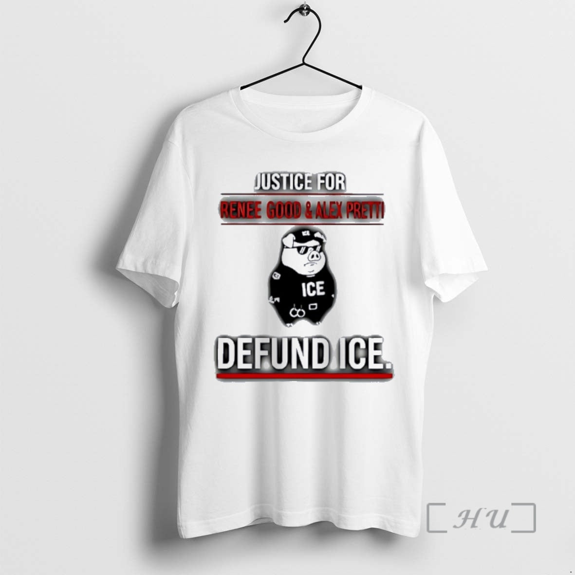 Officials Justice For Renee Good And Alex Pretti Defund Ice Pig Premium T Shirts Sweater Hoodie, Sweatshirt | InkRitualCo.com