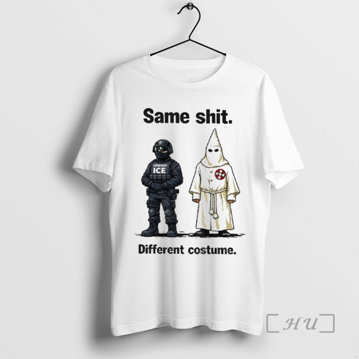 Officials Kkk Coward Ice Same Shit Different Costume T-Shirts, Hoodie, Sweatshirt | InkRitualCo.com