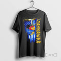 Officials Kansas Jayhawks Football Battle Shattered Usa Flag Rip Design T-Shirts, Hoodie, Sweatshirt | InkRitualCo.com
