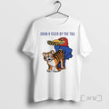 Officials Kansas Jayhawks Vs Missouri Tigers Grab A Tiger By The Tail Premium T Shirts Hoodie, Sweatshirt | InkRitualCo.com