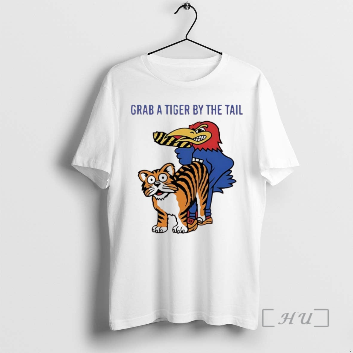 Officials Kansas Jayhawks Vs Missouri Tigers Grab A Tiger By The Tail Premium T Shirts Hoodie, Sweatshirt | InkRitualCo.com