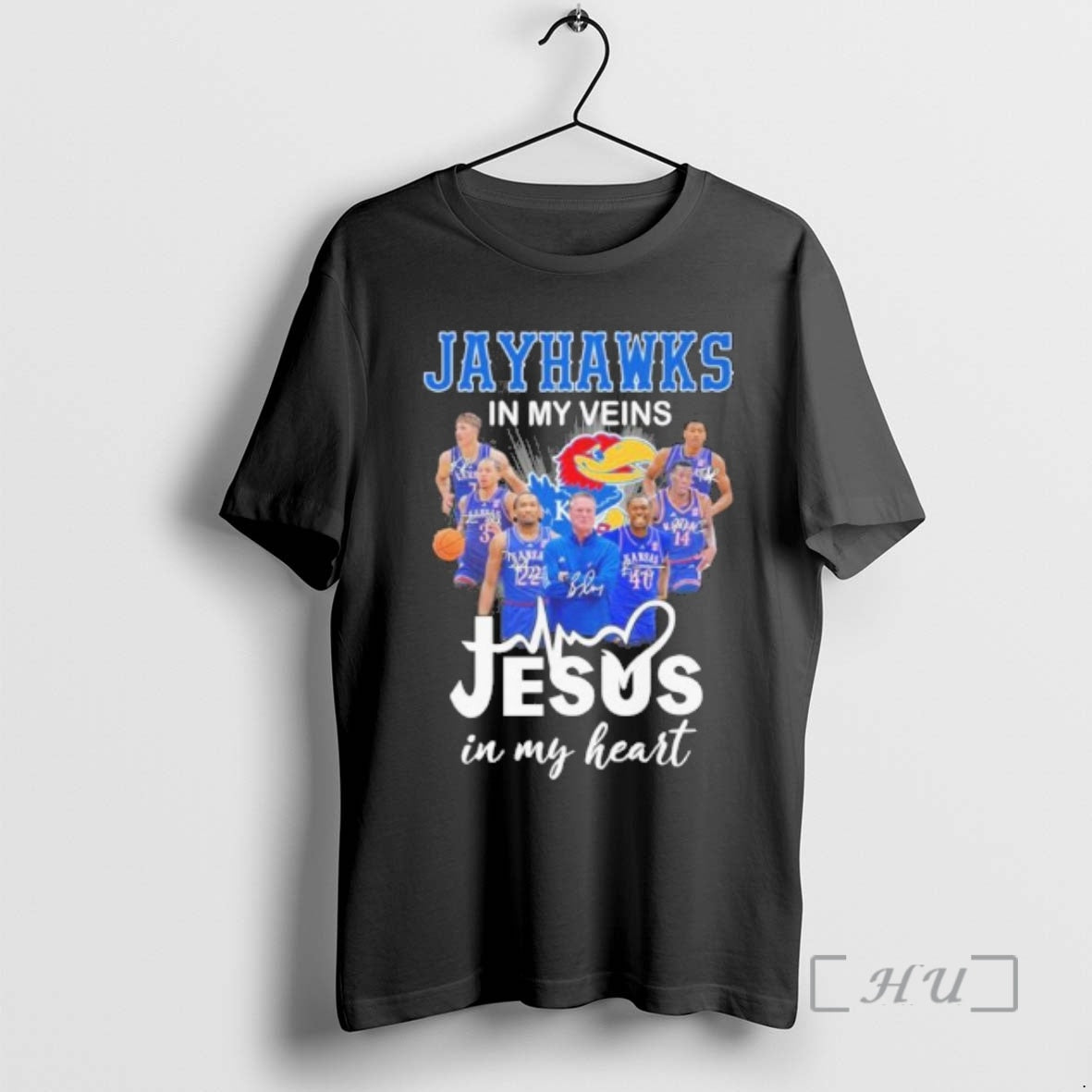 Officials Kansas Mens Basketball In My Veins Jesus In My Heart Premium T Shirts Sweater Hoodie, Sweatshirt | InkRitualCo.com