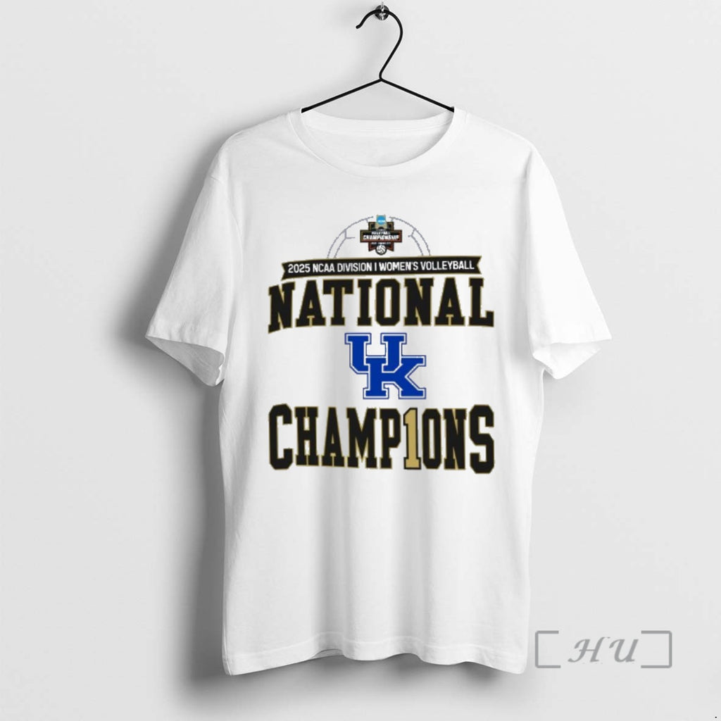Officials Kentucky Wildcats 2025 Ncaa Division I Womens Volleyball National Champions Premium T Shirts Sweater Hoodie,...