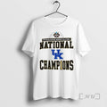 Officials Kentucky Wildcats 2025 Ncaa Division I Womens Volleyball National Champions Premium T Shirts Sweater Hoodie,...