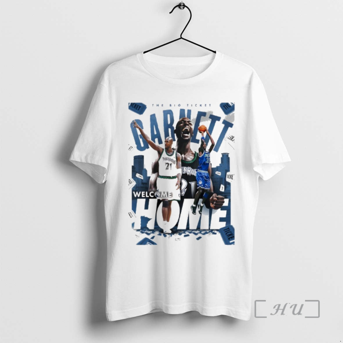 Officials Kevin Garnett Minnesota Timberwolves The Big Ticket Welcome Home T-Shirts, Hoodie, Sweatshirt | InkRitualCo.com