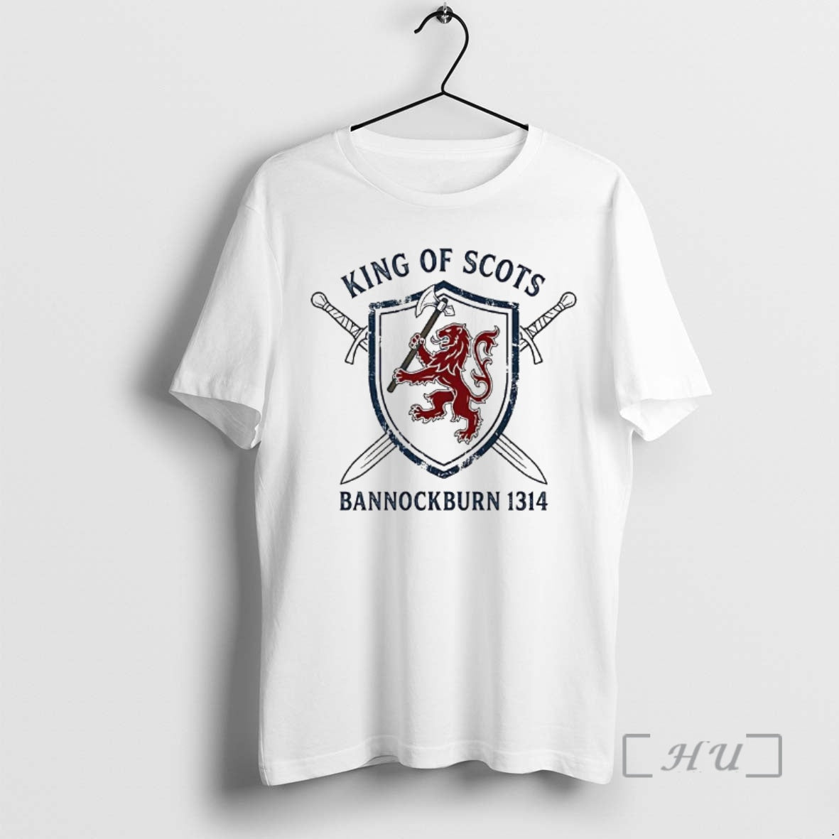 Officials King Of Scots Bannockburn Robert The Bruce 1314 Shield Logo Premium T Shirts Sweater Hoodie, Sweatshirt