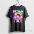 Officials Kpop Demon Hunters Birthday Idol Cute Chibi Group T-Shirts, Hoodie, Sweatshirt | InkRitualCo.com