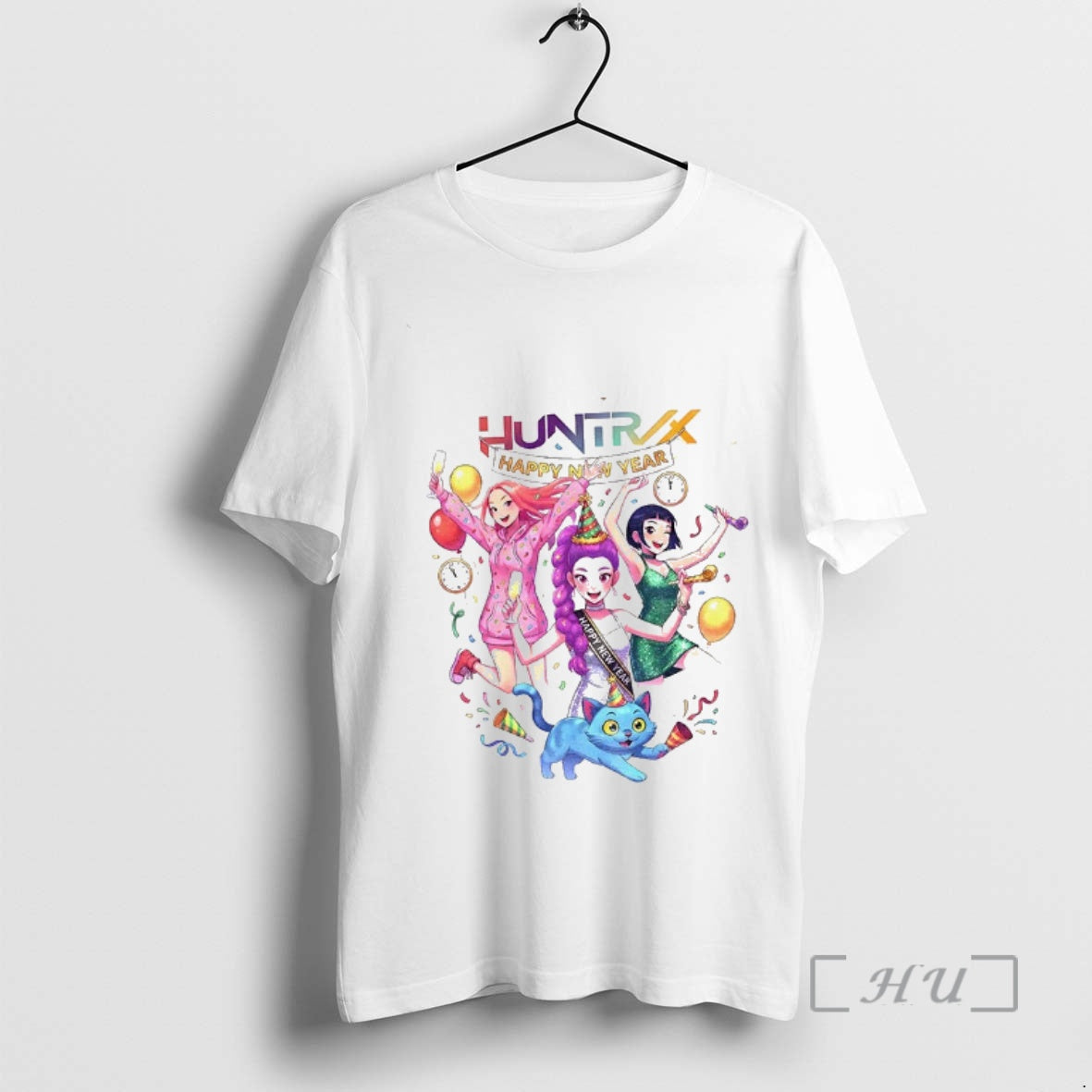 Officials Kpop Demon Hunters Girl Dinner Happy New Year T-Shirts, Hoodie, Sweatshirt | InkRitualCo.com
