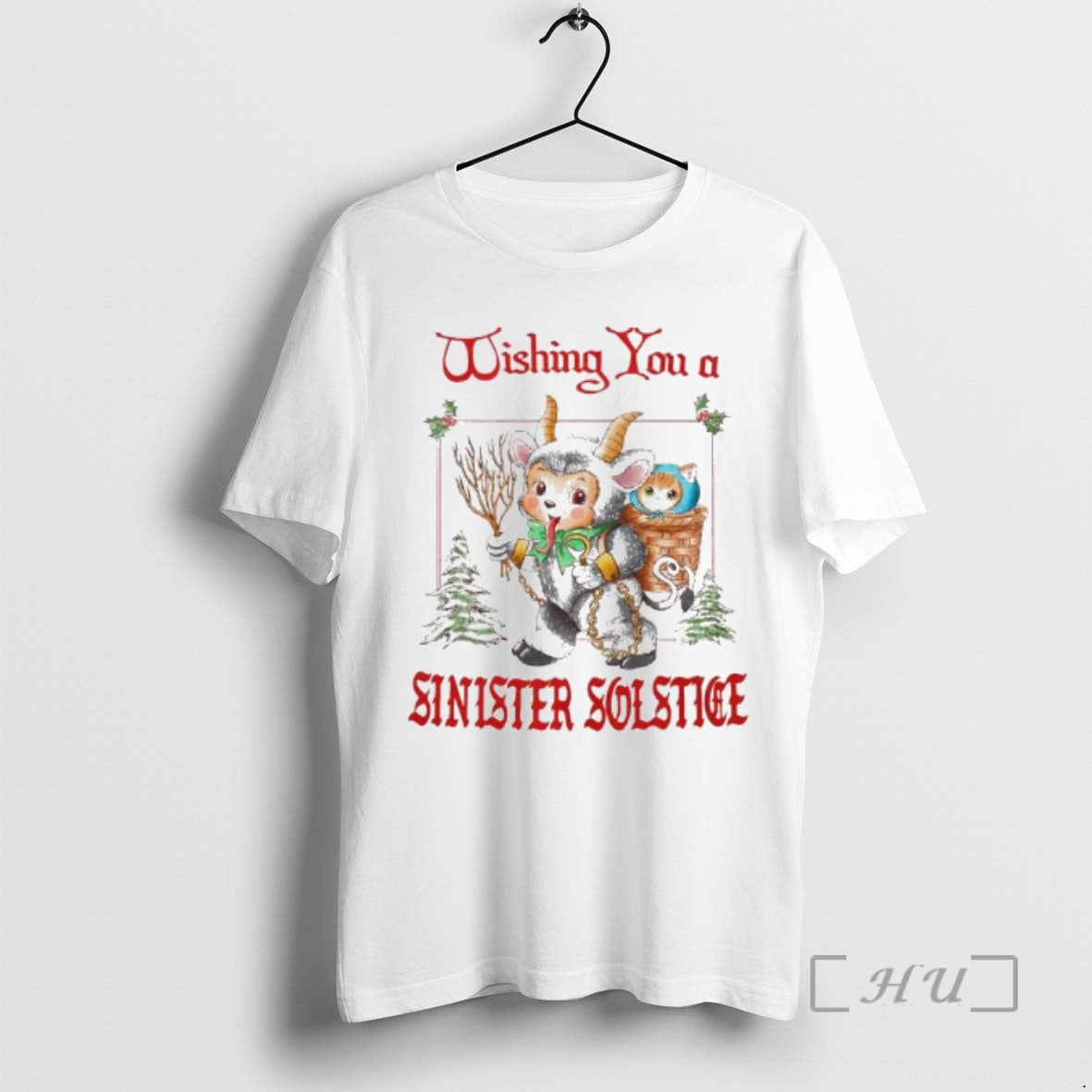 Officials Krampus Wishing You A Sinister Solstice Christmas Ornaments T-Shirts, Hoodie, Sweatshirt | InkRitualCo.com