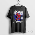 Officials Lane Hutson Montreal Brush 48 Hockey Player T-Shirts, Hoodie, Sweatshirt | InkRitualCo.com