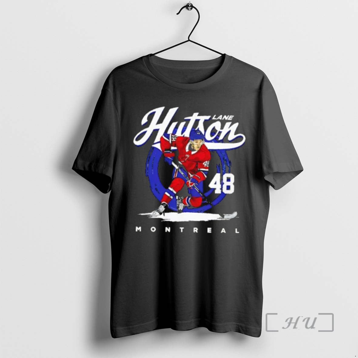 Officials Lane Hutson Montreal Brush 48 Hockey Player T-Shirts, Hoodie, Sweatshirt | InkRitualCo.com