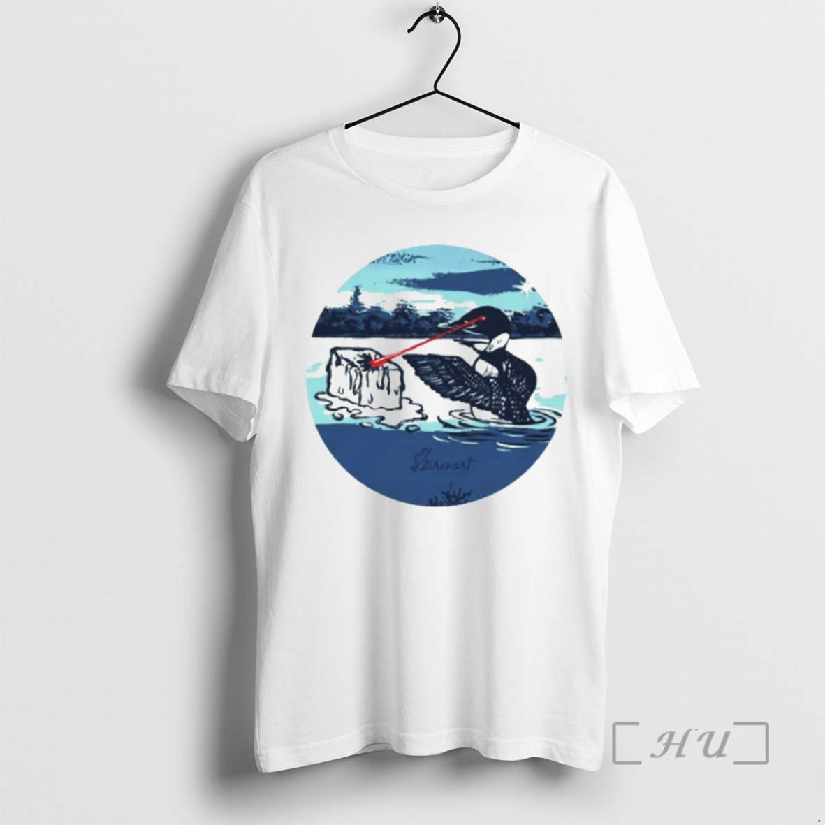 Officials Laser Eyes Melting Ice Minnesota Loon Protest T-Shirts, Hoodie, Sweatshirt | InkRitualCo.com