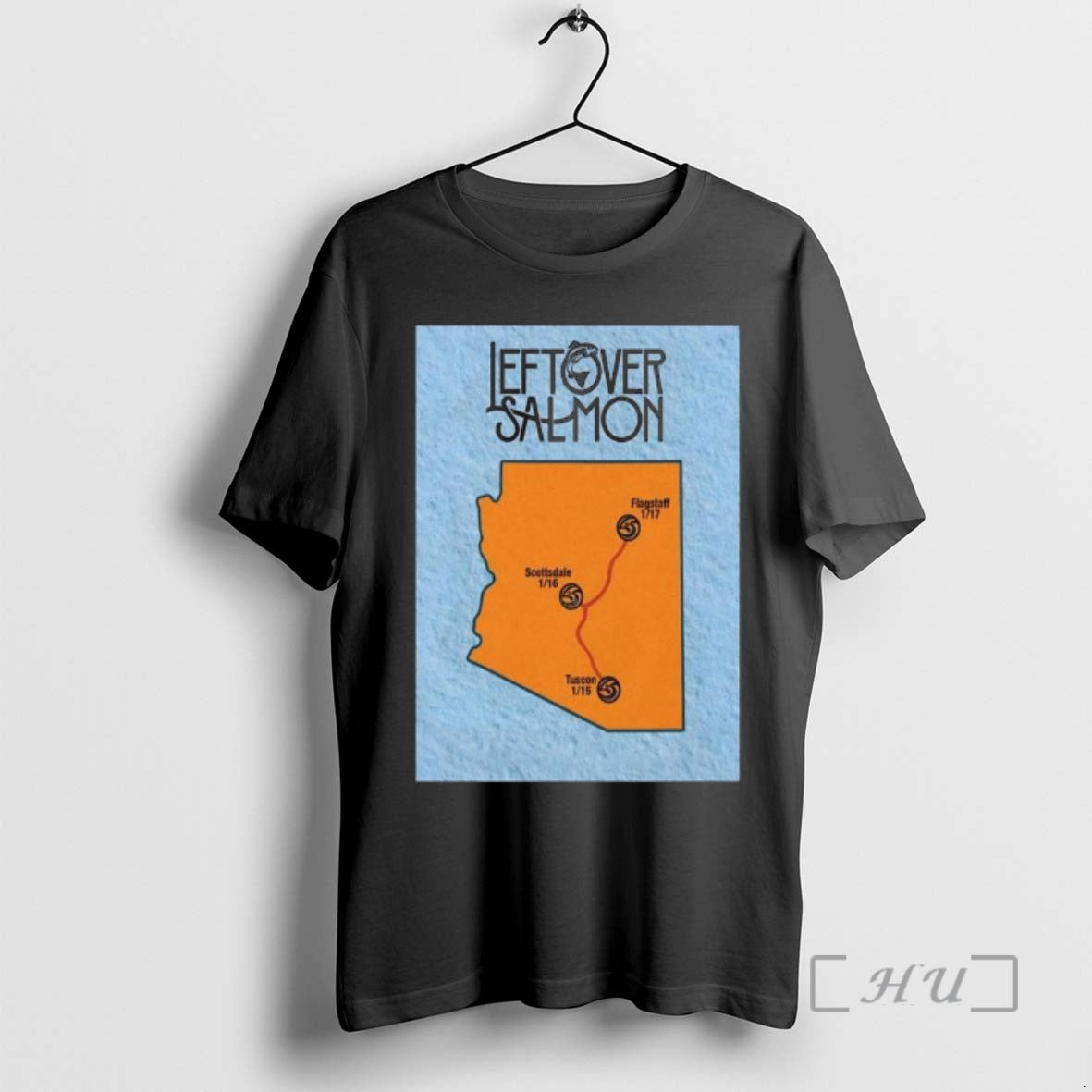 Officials Leftover Salmon Arizona January 2026 Shows T-Shirts, Hoodie, Sweatshirt | InkRitualCo.com