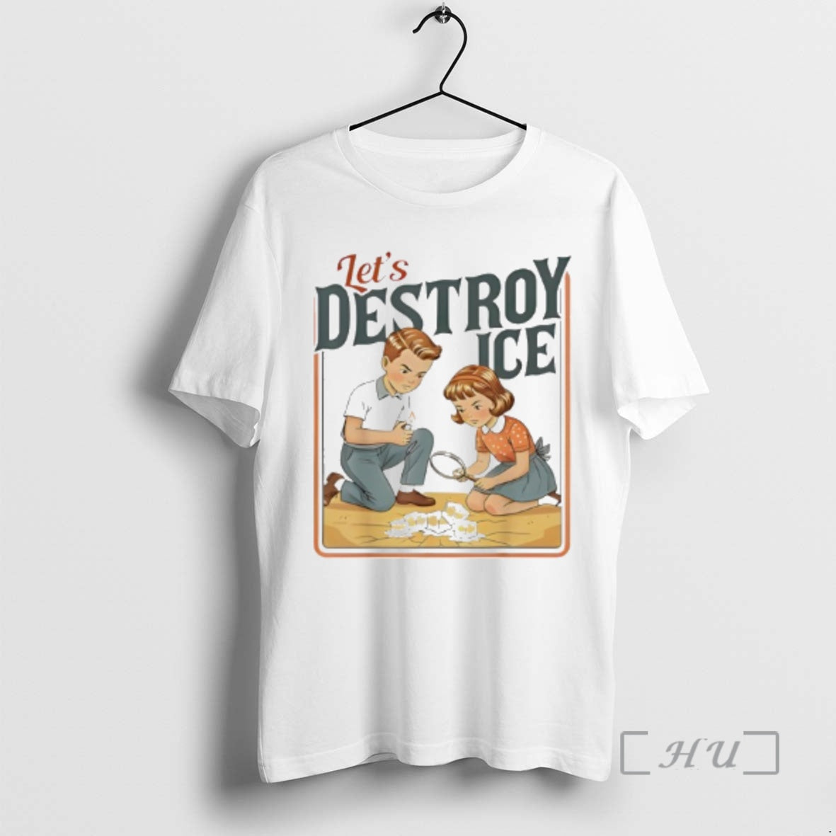 Officials Lets Destroy Ice Vintage Retro T-Shirts, Hoodie, Sweatshirt | InkRitualCo.com