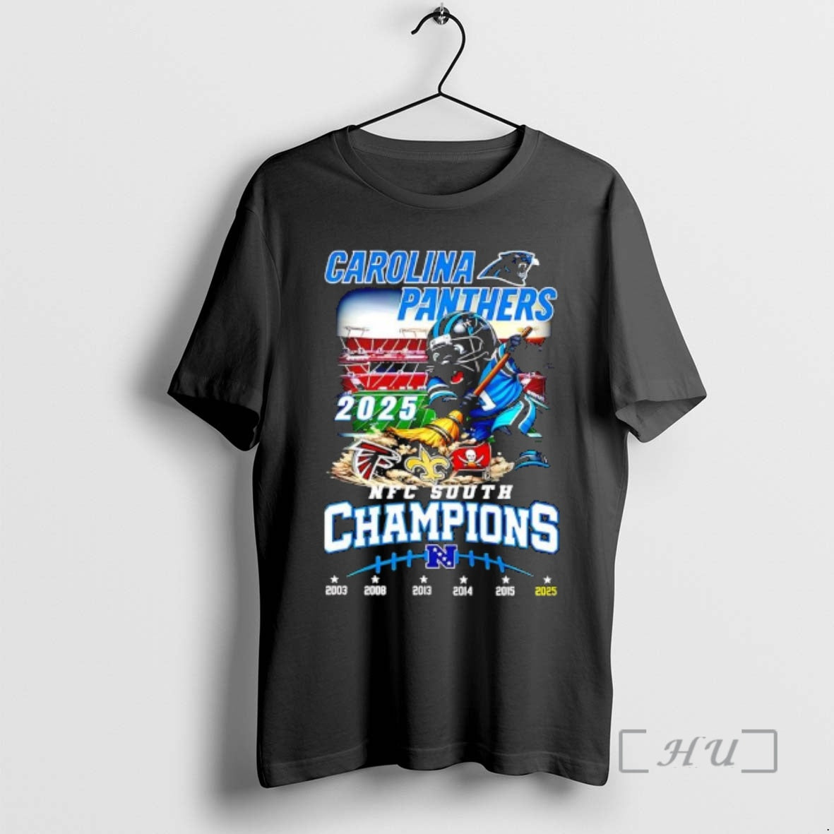 Officials Lets Go Carolina Panthers 2025 Nfc South Champions Division T-Shirts, Hoodie, Sweatshirt | InkRitualCo.com