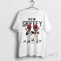 Like Father Like Son Ken Griffey Father And Son Cincinnati Reds Caricature T-Shirts, Hoodie, Sweatshirt | InkRitualCo.com