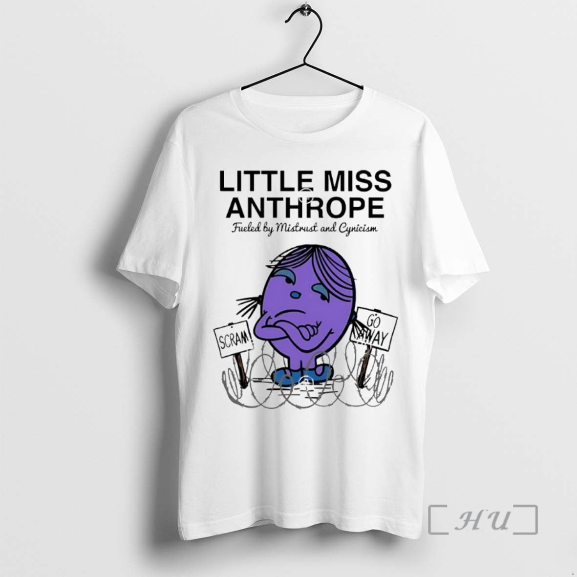 Officials Little Miss Anthrope Fueled By Mistrust And Cynicism Circle T-Shirts, Hoodie, Sweatshirt | InkRitualCo.com
