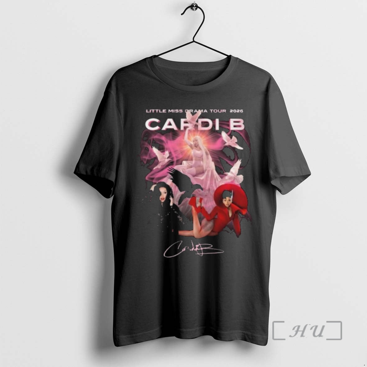 Officials Little Miss Drama Tour 2026 Cardi B Signature T-Shirts, Hoodie, Sweatshirt | InkRitualCo.com