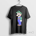 Officials Look At Front Of For Boobs Luigi T-Shirts, Hoodie, Sweatshirt | InkRitualCo.com