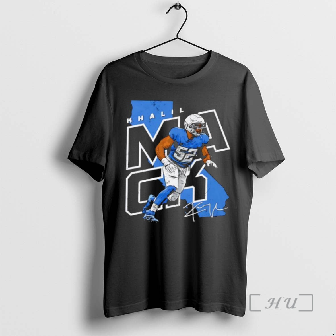 Officials Los Angeles Chargers Khalil Mack Player Map Signature T-Shirts, Hoodie, Sweatshirt | InkRitualCo.com
