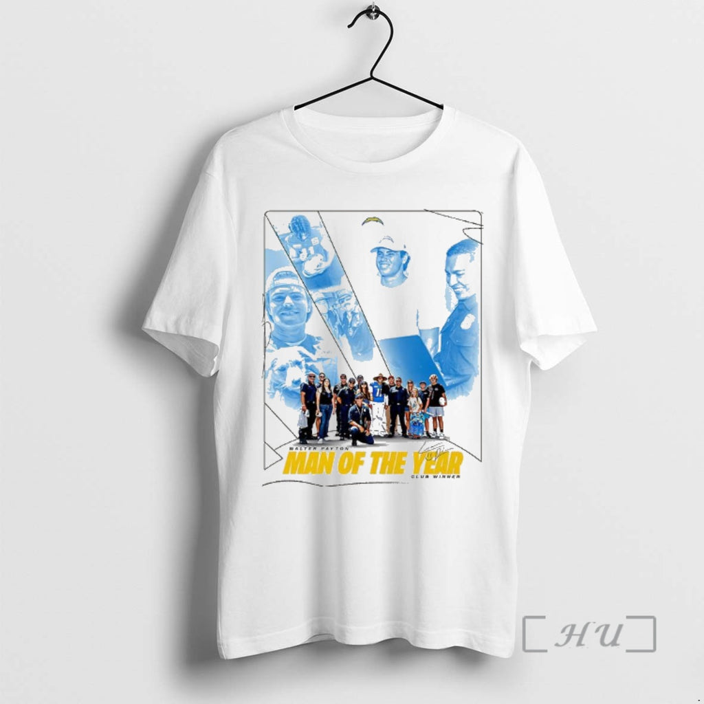 Officials Los Angeles Chargers Man Of The Year Signature T-Shirts, Hoodie, Sweatshirt | InkRitualCo.com