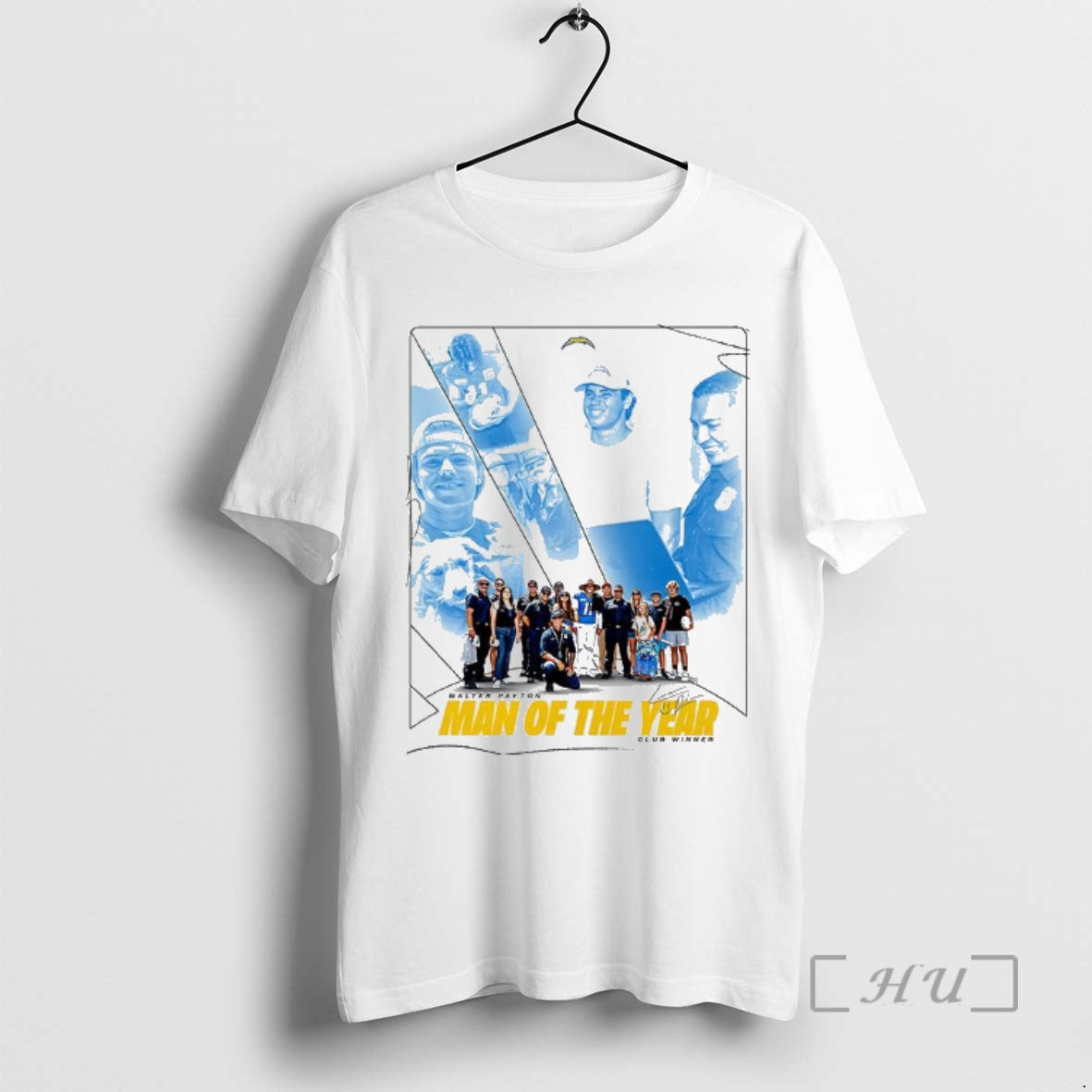 Officials Los Angeles Chargers Man Of The Year Signature T-Shirts, Hoodie, Sweatshirt | InkRitualCo.com