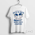 Officials Los Angeles Dodgers Back To Back Jacks World Series Champs 2024 25 Premium T-Shirts, Hoodie, Sweatshirt
