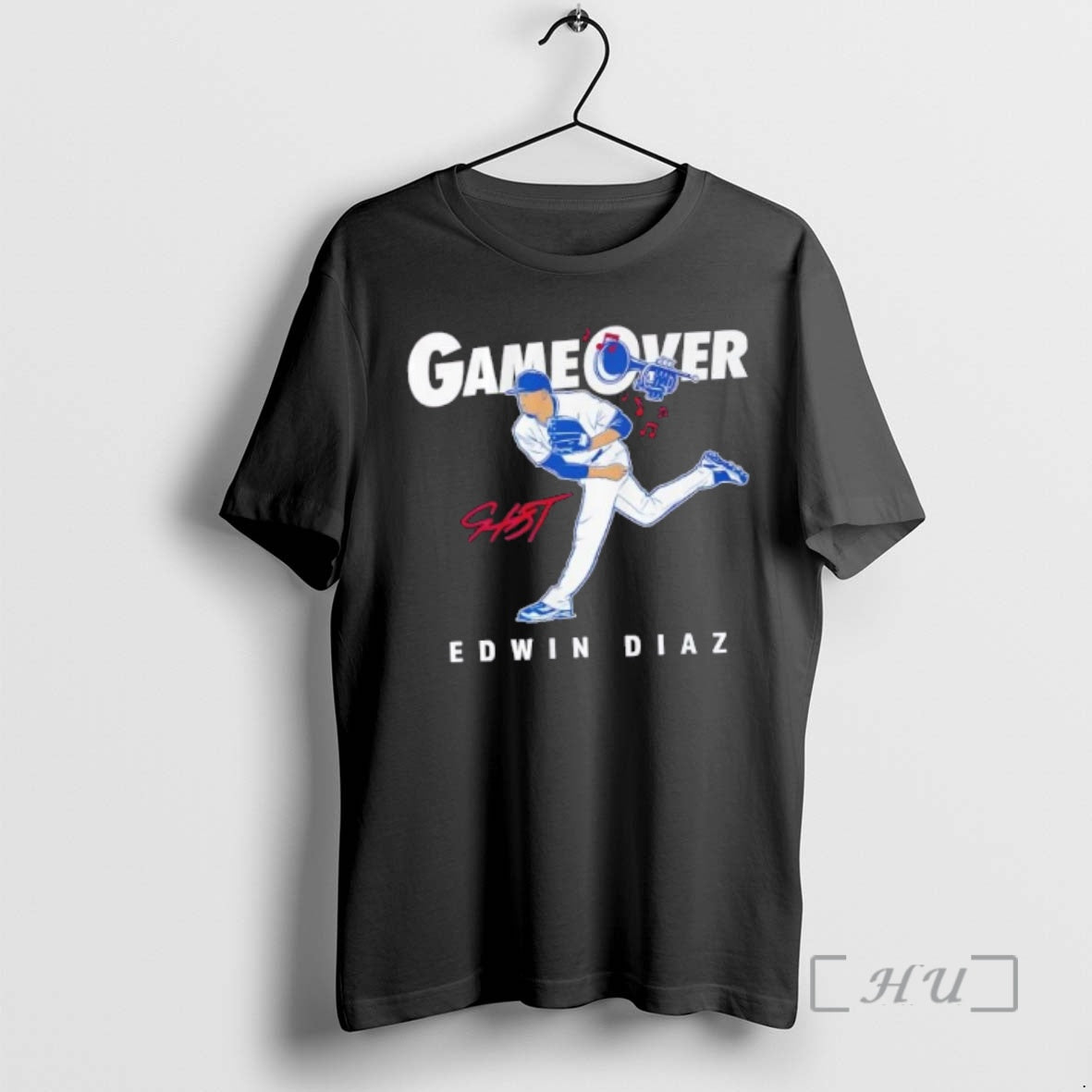 Officials Los Angeles Dodgers Baseball Edwin Diaz Game Over Signature T-Shirts, Hoodie, Sweatshirt | InkRitualCo.com