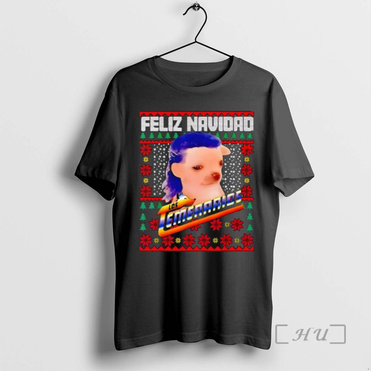 Officials Los Temerarios Dog Merry Christmas Feliz Navidad T-Shirts, Hoodie, Sweatshirt | InkRitualCo.com