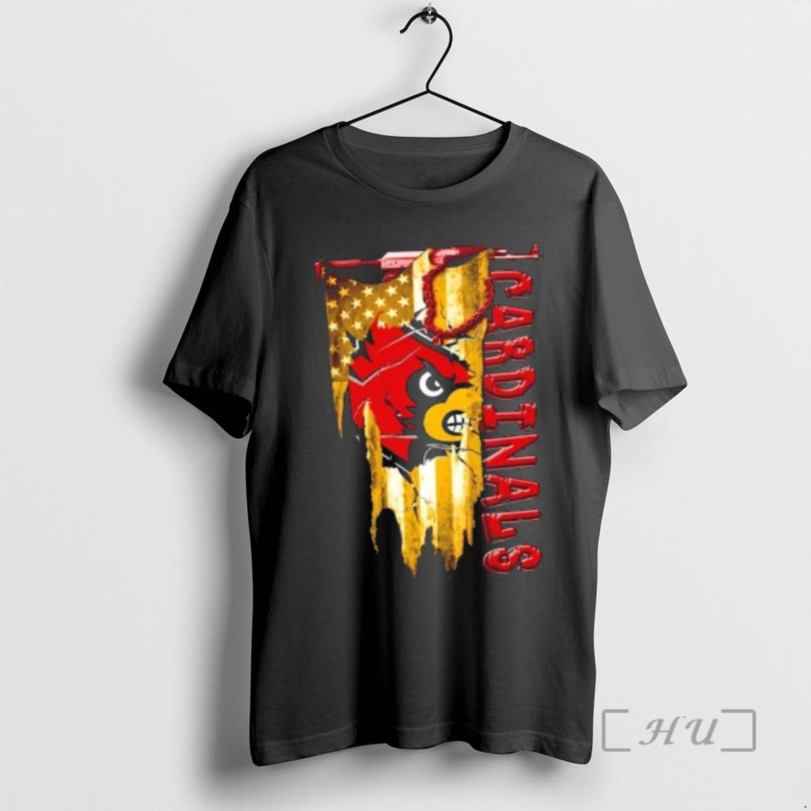 Officials Louisville Cardinals Football Battle Shattered Usa Flag Rip Design T-Shirts, Hoodie, Sweatshirt | InkRitualCo.com