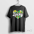 Officials Lucky Heart Patricks Day Retro T-Shirts, Hoodie, Sweatshirt | InkRitualCo.com