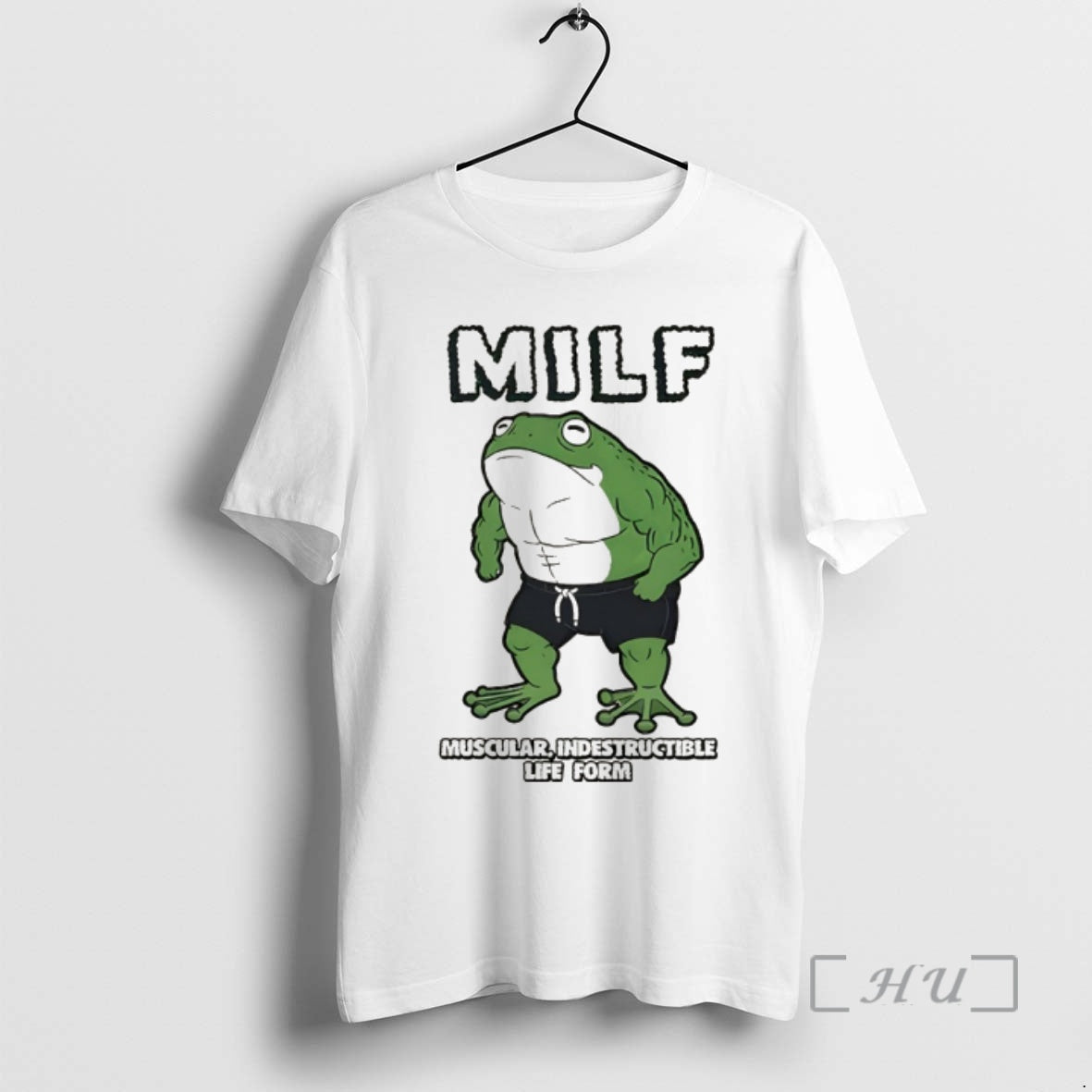 Officials Milf Frog Muscular Indestructible Life Form T-Shirts, Hoodie, Sweatshirt | InkRitualCo.com
