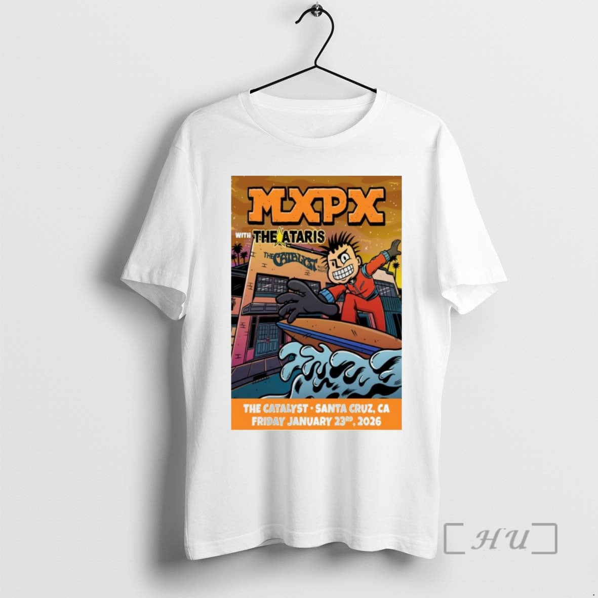 Officials Mxpx The Catalyst Santa Cruz Ca January 23 2026 T-Shirts, Hoodie, Sweatshirt | InkRitualCo.com
