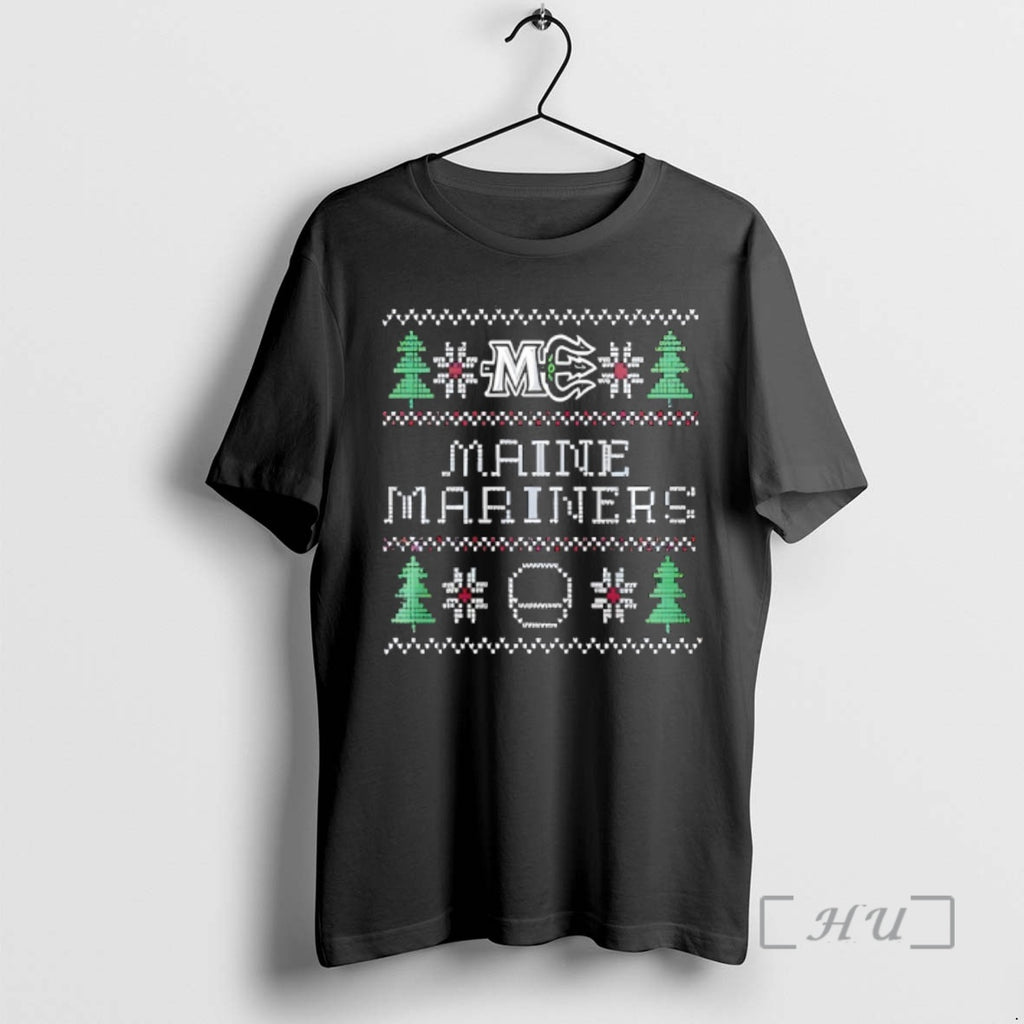 Officials Maine Mariners Merry Christmas 2025 T-Shirts, Hoodie, Sweatshirt | InkRitualCo.com