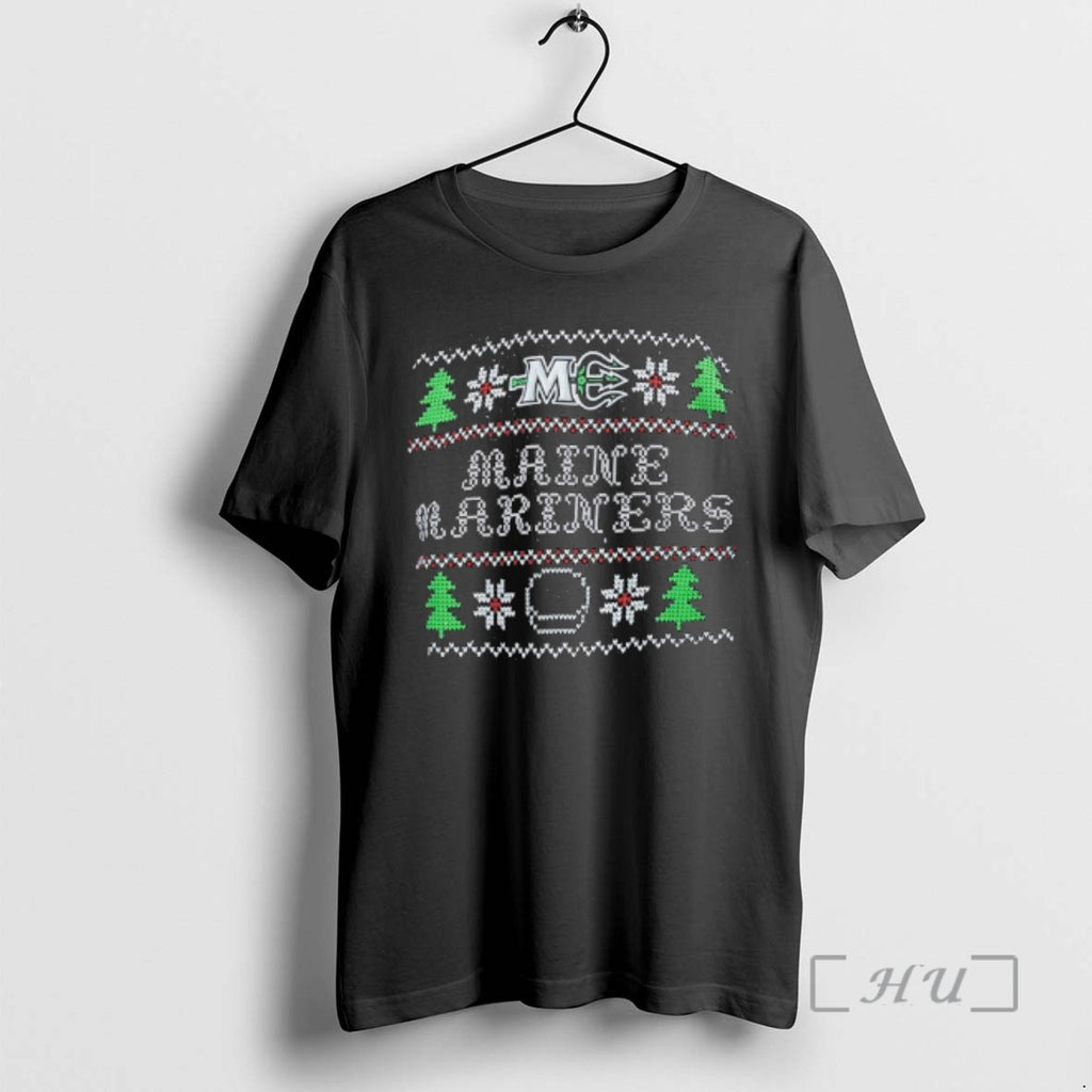 Officials Maine Mariners Ugly Christmas T-Shirts, Hoodie, Sweatshirt | InkRitualCo.com