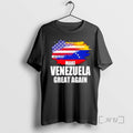 Officials Make Venezuela Great Again Usa Flag Colorful T-Shirts, Hoodie, Sweatshirt | InkRitualCo.com