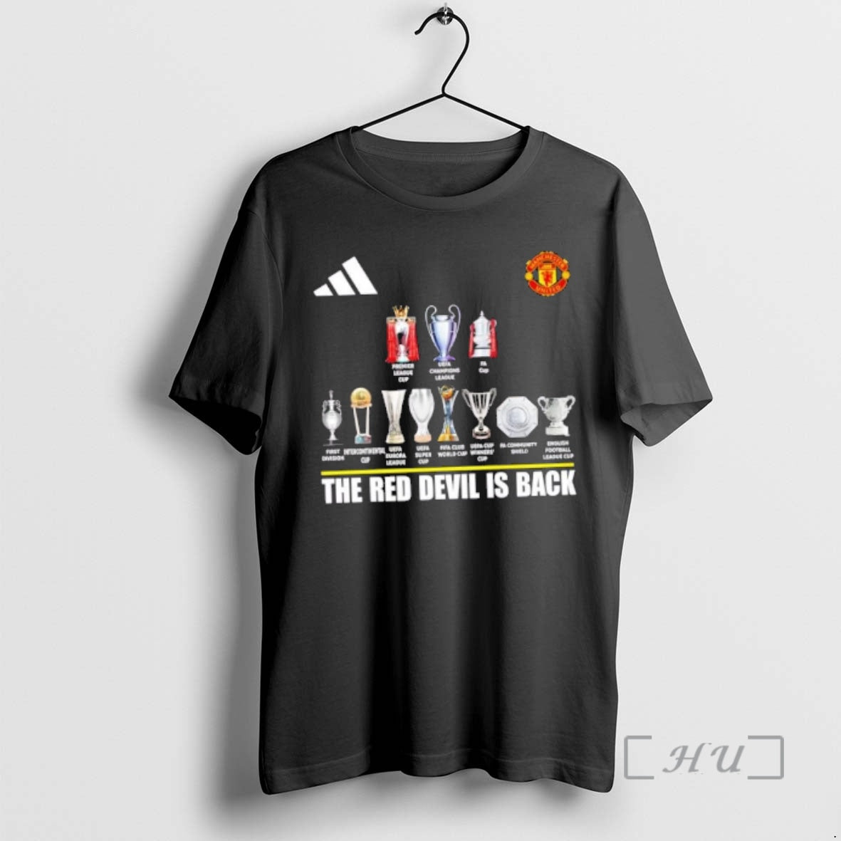 Officials Manchester United All Trophies The Red Devil Is Back T-Shirts, Hoodie, Sweatshirt | InkRitualCo.com