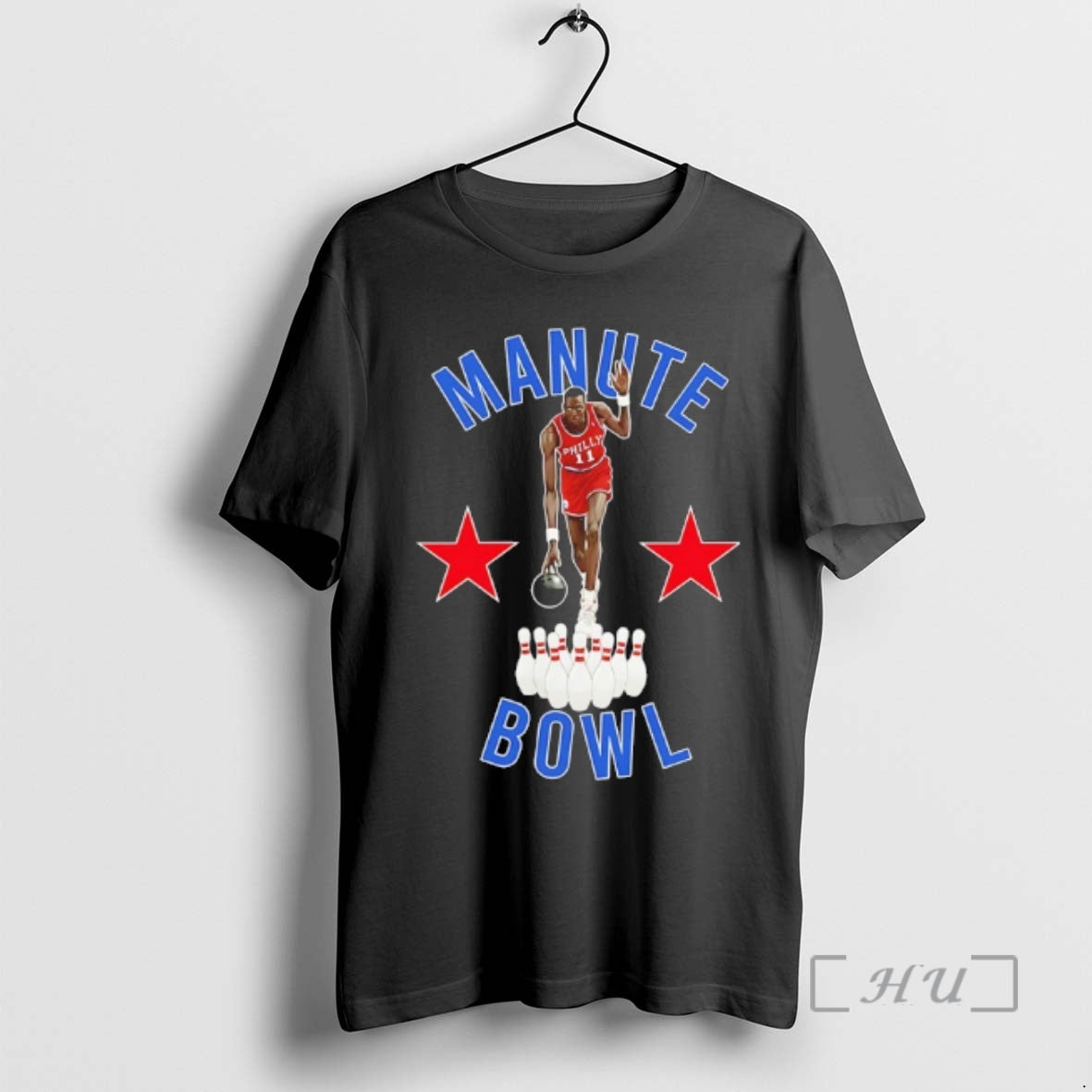 Officials Manute Bol Philadelphia 76ers Bowling Minute Manute T-Shirts, Hoodie, Sweatshirt | InkRitualCo.com