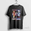 Officials Mascots Texas Am Aggies On Saturdays X Dallas Cowboys On Sundays Skyline Premium T-Shirts, Hoodie, Sweatshirt