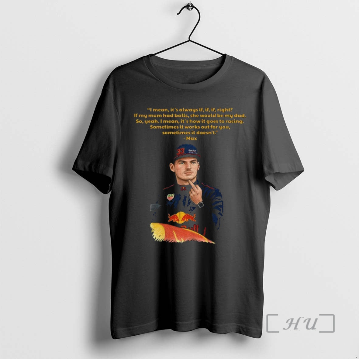 Officials Max Verstappen Middle Finger I Mean Its Always If If If Right If My T-Shirts, Hoodie, Sweatshirt | InkRitualCo.com