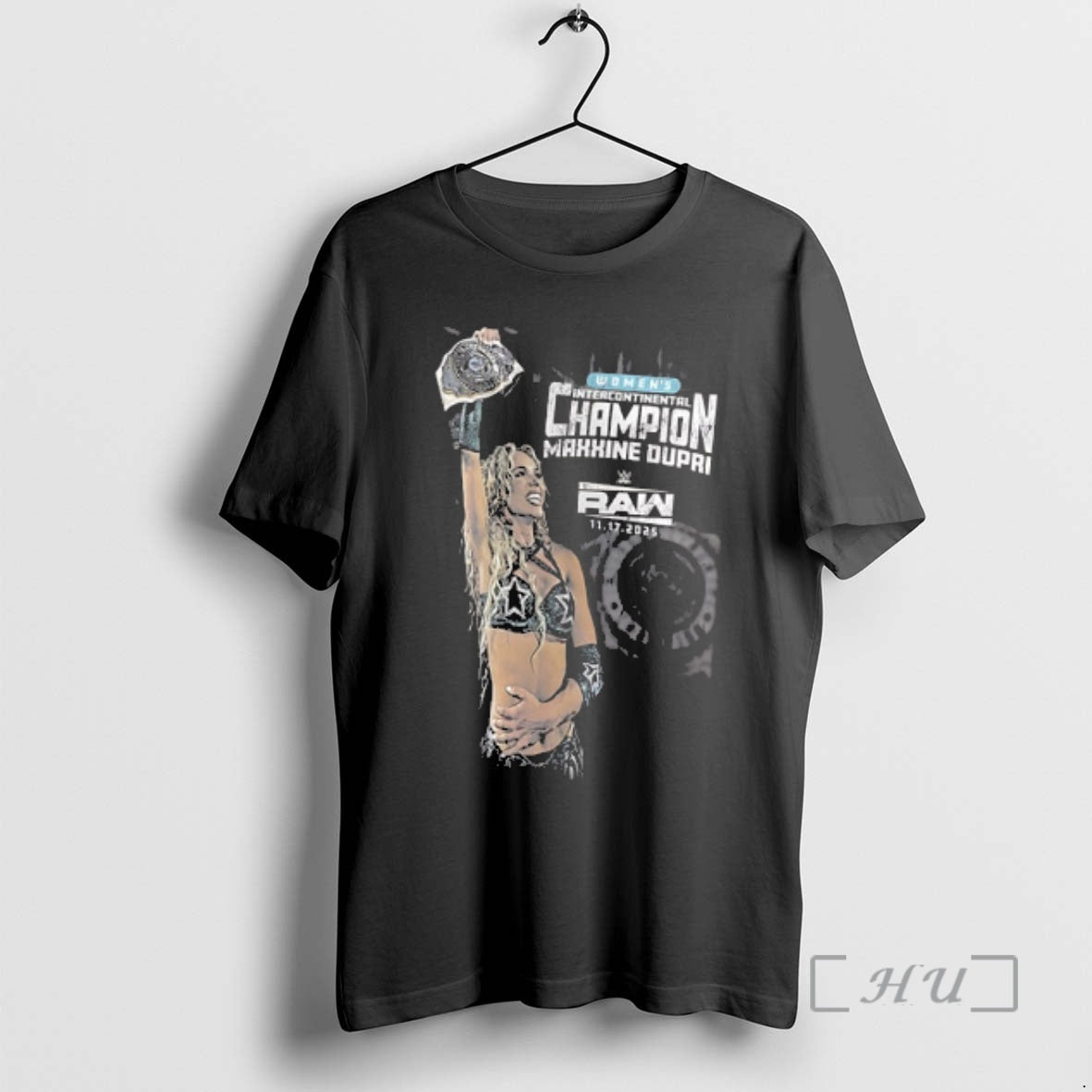 Officials Maxxine Dupri Womens Intercontinental Champion 2 Sided T-Shirts, Hoodie, Sweatshirt | InkRitualCo.com