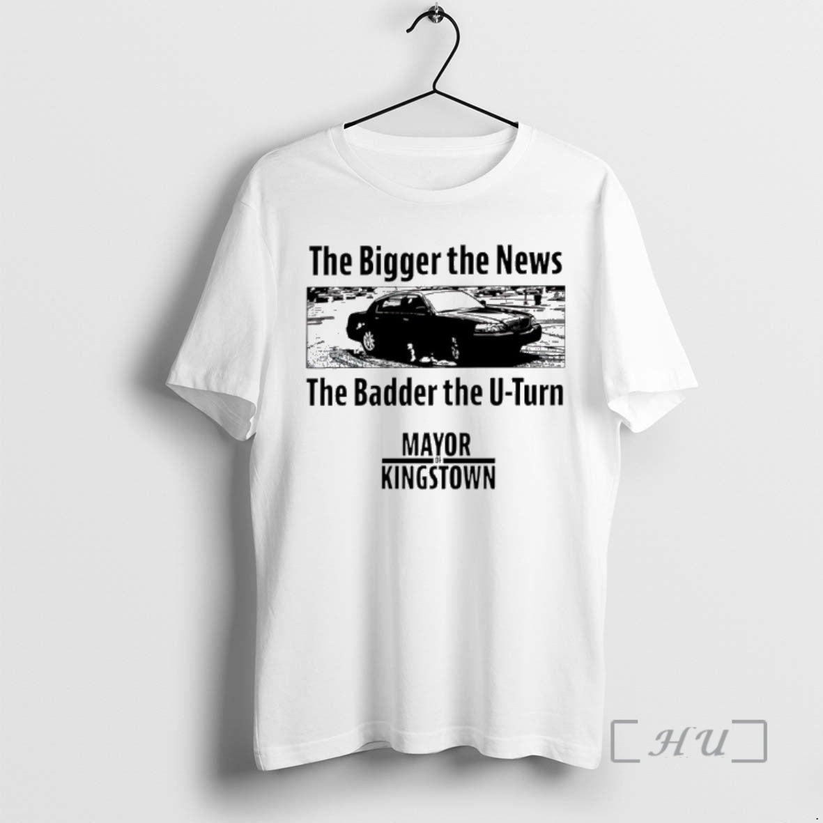 Officials Mayor Of Kingstown The Bigger The News The Badder The U Turn Premium T-Shirts, Hoodie, Sweatshirt | InkRitualCo.com