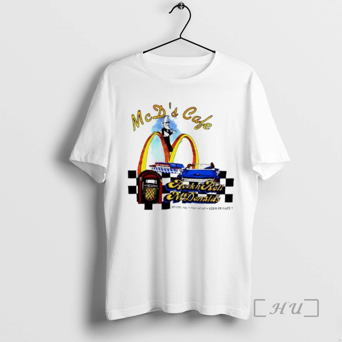 Officials Mcdonalds Cafe Rock N Roll Vintage T-Shirts, Hoodie, Sweatshirt | InkRitualCo.com