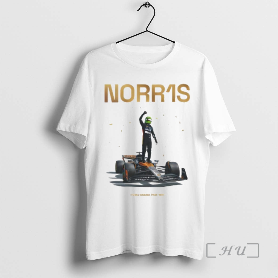 Officials Mclaren Lando Norris First Home Grand Prix Win Silverstone 2025 Premium T Shirts Sweater Hoodie, Sweatshirt