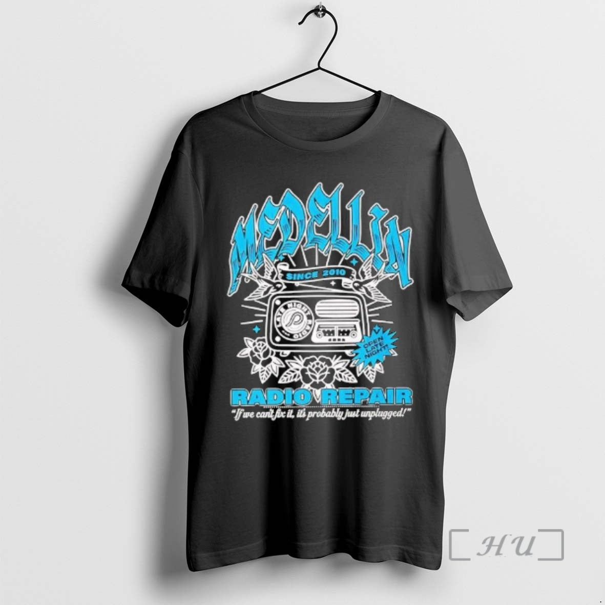 Officials Medellin Radio Repair Late Night Since 2010 Graphic T-Shirts, Hoodie, Sweatshirt | InkRitualCo.com