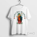 Officials Medusa With The Head Of Perseus Girls Will Be Girls Vintage Premium T Shirts Hoodie, Sweatshirt | InkRitualCo.com